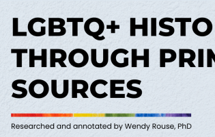 LGBTQ+ History Through Primary Sources Banner