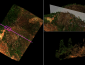 Example 3D point cloud over area burned in Tubbs Fire